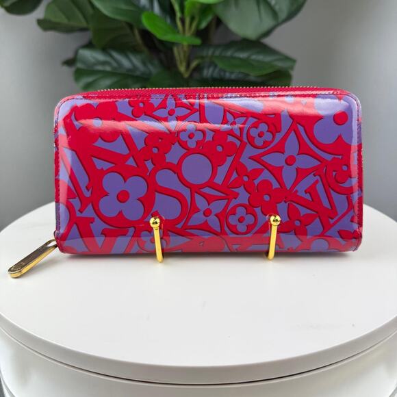 💎✨Authentic LV Limited Edition Rose Indian Sweet Leather Zippy Wallet - Picture 1 of 4